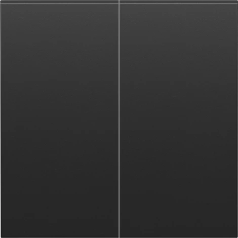 Клавиша для перекрёстного переключателя 2-я, черный графит Donel S08 DS29957