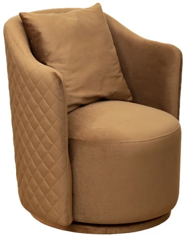 Кресло Garda Decor VERONA BASIC-Colt004 (Коричневый)