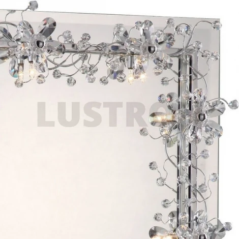 Зеркало с подсветкой N-Light 62325 06 2325 0181 14 chrome+white crystal Asfour