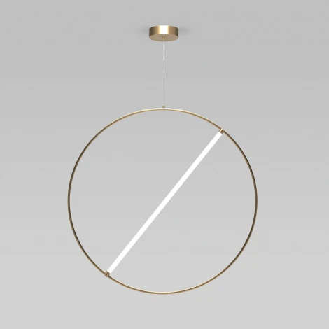 Подвесной светильник Eurosvet Element 90283/1 бронза (LED, 220V, пульт управления, на проводе, кольцо)