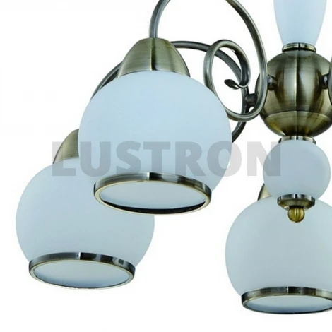 Потолочная люстра IDLamp 806 806/5PF-Oldbronze