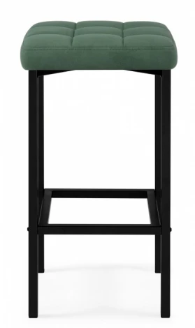 Барный стул Woodville Лофт (Металл, Велюр/Черный) арт.614950
