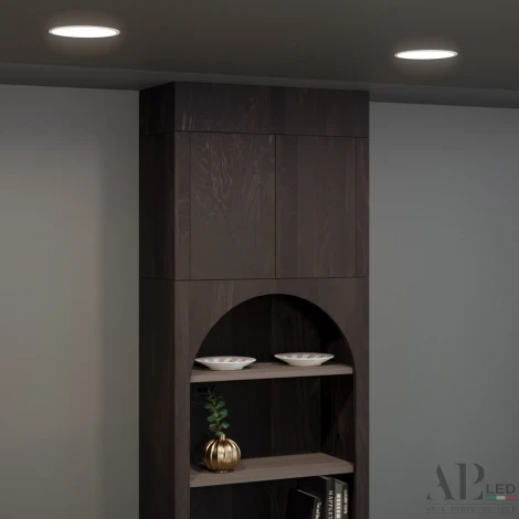 Точечный светильник встраиваемый APL LED Ingrid 3322.LDY12016/12W/4K (220V, круглые, IP40)