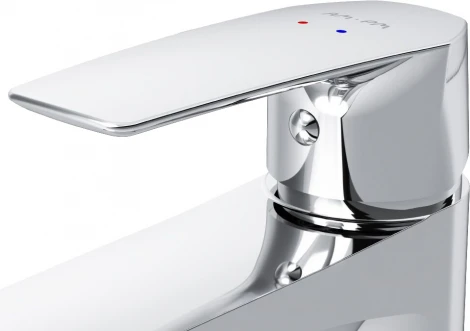 Смеситель AM.PM Gem F90A92200 для раковины, с донным клапаном