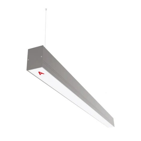 Светодиодный линейный светильник Wolta Профиль ДСО01-54-151-4К-С с БАП ЕМ3 матовый