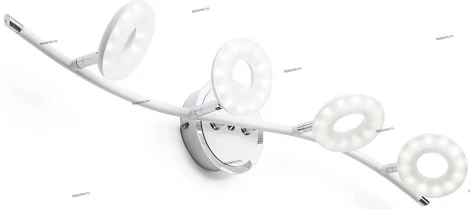 IDLamp 390 390/4PF-LEDWhitechrome