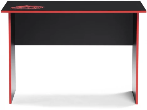 Письменный стол Woodville Эрмтрауд черный / красный 474253