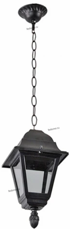 Подвес уличный Myone, 1 плафон, черный, прозрачный