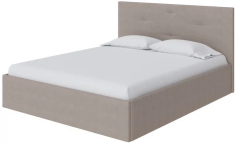 PROxSON Кровать Mono (Ткань: Рогожка Тетра Бежевый) 180x200