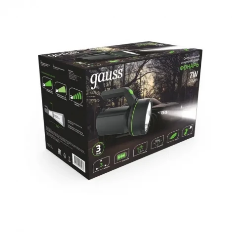 Ручной фонарь Gauss GF601