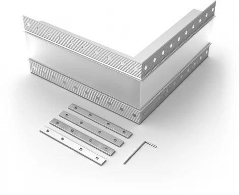 Угол SL-LINIA45-FANTOM внешний (Металл) 030105 Arlight