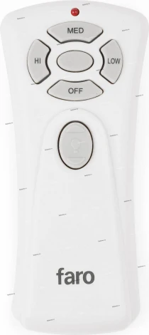 Вентилятор потолочный с пультом управления Faro Mallorca, 4 лопасти, белый с кленом