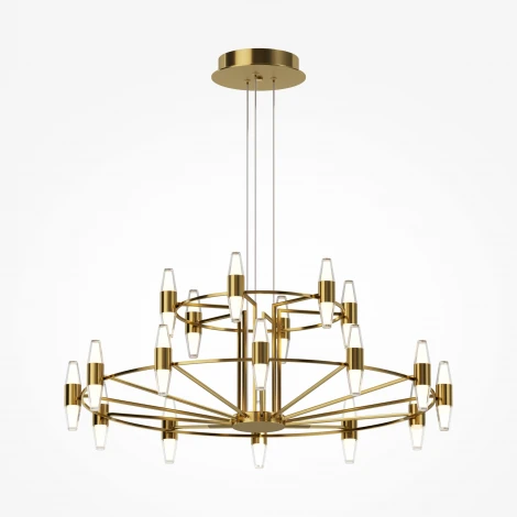 Подвесная люстра ярусная Maytoni Arana MOD401PL-L108BS3K (LED, 220V, на тросе)