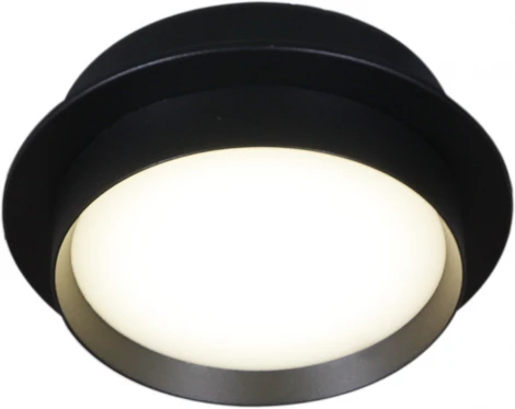 Встраиваемый точечный светильник Reluce 53005-9.0-001RLD GX53 BK (220V, круглые)