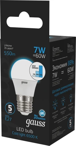 Лампочка светодиодная Gauss 105102307