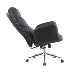 Кресло руководителя TopChairs Solid NC черный арт.УТ000041633