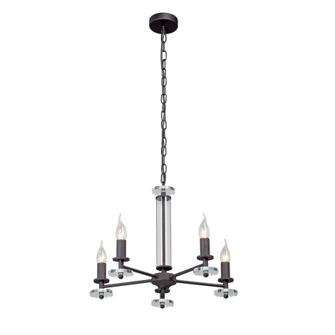 Подвесная люстра Vitaluce V4766-1/5 (220V, на цепи, свеча)