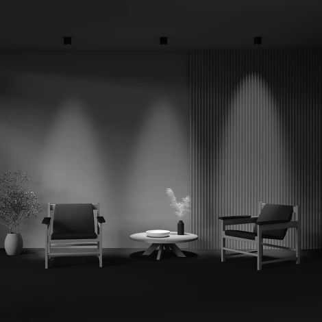 Потолочный светильник Maytoni Lens C217CL-15W3K-B (LED, 220V, круглые, IP44)