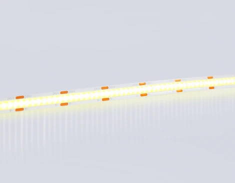 Светодиодная лента COB 608Led/ 12W m/ 24V IP20 CCT 3000-6500K/ 5m*8mm*2.2mm (3 конт.) Ambrella Illumination GS4901