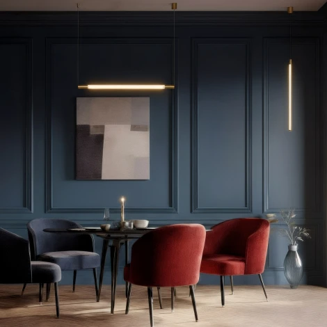 Подвесной светильник светодиодный Denkirs Aura DK4314-BR