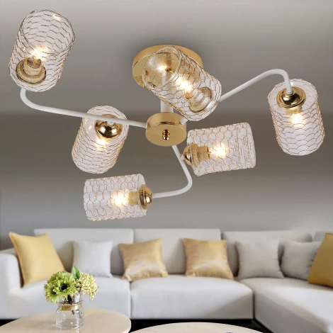 Потолочная люстра на штанге Rivoli Tristessa 3132-306