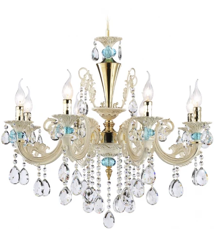 Подвесная люстра Ambrella TRADITIONAL TR4926 (220V, хрусталь, на цепи, свеча)