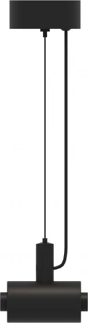 Подвесной токопроводящий соединитель с подводом питания ST Luce Techno ST1601.409.00 Черный (на тросе)
