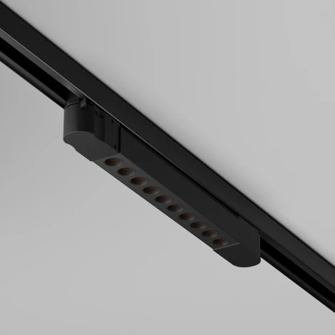 Трековый светильник трехфазный 10W 220V Maytoni Points TR195-3-10W2.7K-M-B (LED)