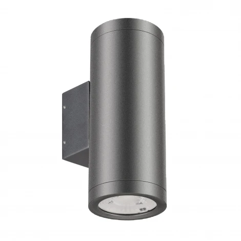 Архитектурная подсветка светодиодная LGD-RAY-WALL-TWIN-R65-2x9W Warm3000 (GR, 23 deg, 230V) (Arlight, IP65 Металл) 038154(1)