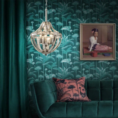 Подвесная люстра Lumien Hall Novara LH3047/3P-NK