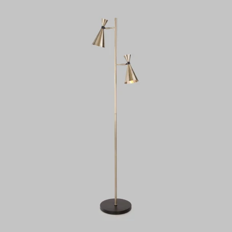 Торшер Bogate's Glustin 01109/2 латунь / черный (220V)