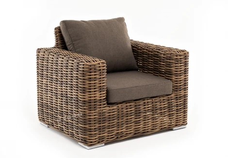 "Палермо" кресло из искусственного ротанга, цвет соломенный 4SIS арт.УТ-00006739