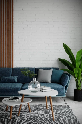 Стол журнальный Стилгрей белый/дуб светлый от фабрики Mebelik