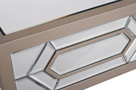 Консоль зеркальная  120*35*80см Garda Decor арт.KFG045