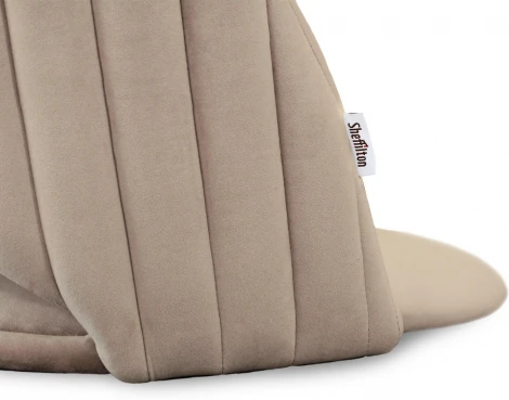 Стул барный Sheffilton SHT-ST34-1/S80 латте/темный орех/черный