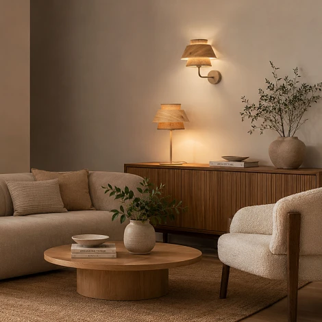 Бра бежевый TK Lighting Kalum 11804