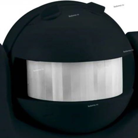 Датчик движения инфракрасный накладной Horoz Linea, черный, 1000W, IP44