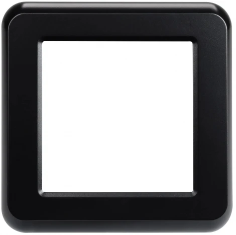 Рамка пластиковая FRM-VERSA-PL-1-BK (Arlight) 043768