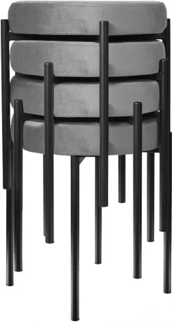 Комплект стульев-табуретов Bug серый Bradex Home FR 0551K