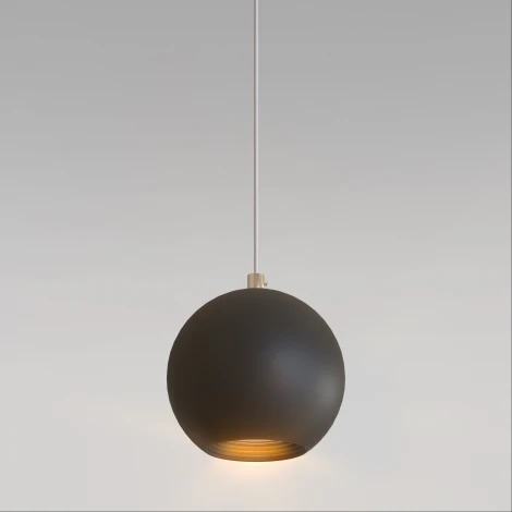 Подвесной светильник Elektrostandard Giro 50215/1 LED черный (220V, на проводе, шар)