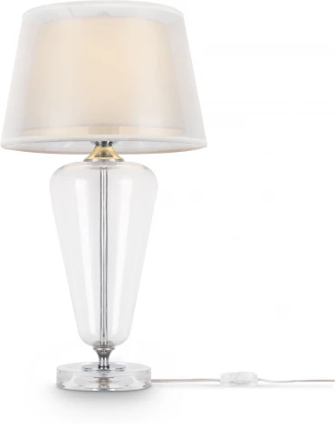 Интерьерная настольная лампа Maytoni Verre Z005TL-01CH (220V, выключатель)