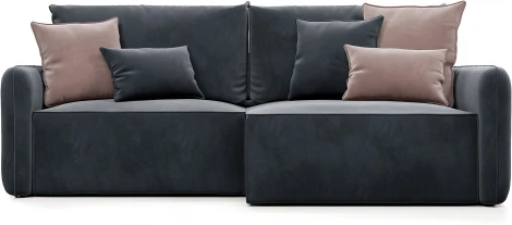 ПОРТЛЕНД Диван угловой серый D1 furniture арт.AAA41670004