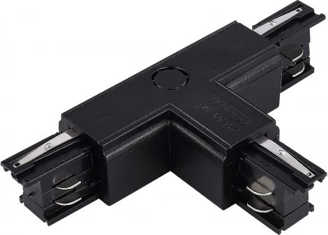 Т-образный токоподвод левый 2 для трехфазного шинопровода ST Luce ST030.409.16L2 Черный