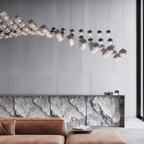 Подвесной светильник Cubit 11046 (220V, на проводе, куб)