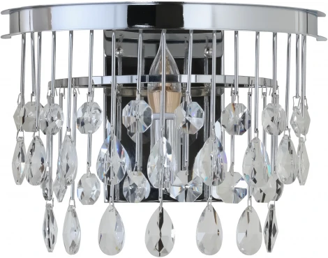 Бра Maytoni Linn MOD091WL-01CH (220V, хрусталь, подвески)