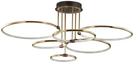 Потолочная люстра Lumion Ursula 5283/99CL (LED, 220V, пульт управления, кольцо)