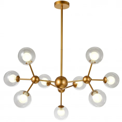Потолочная люстра Natali Kovaltseva Venti 81422/8C GOLD SATIN