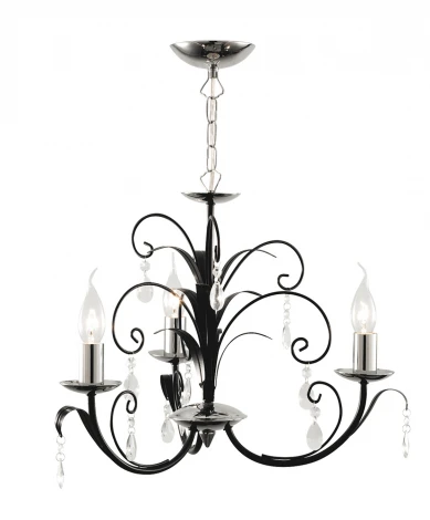 Подвесная люстра Arte Lamp Romana A1742LM-3BK