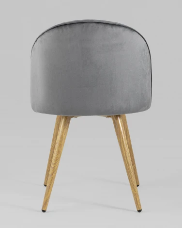 Стул Stool Group Лион Страйпс велюр серый УТ000004870