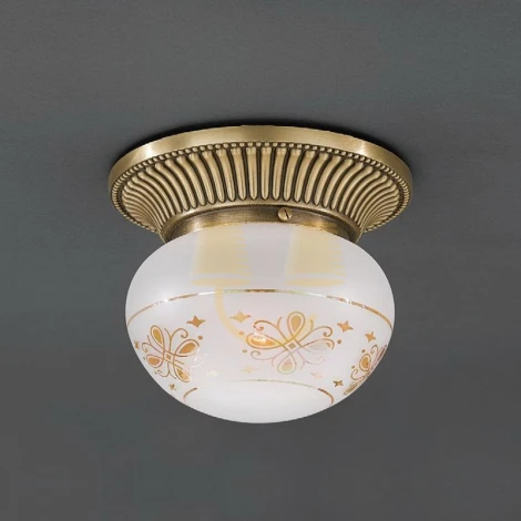 Потолочный светильник круглый Reccagni Angelo 7705 PL 7705/1 (220V)